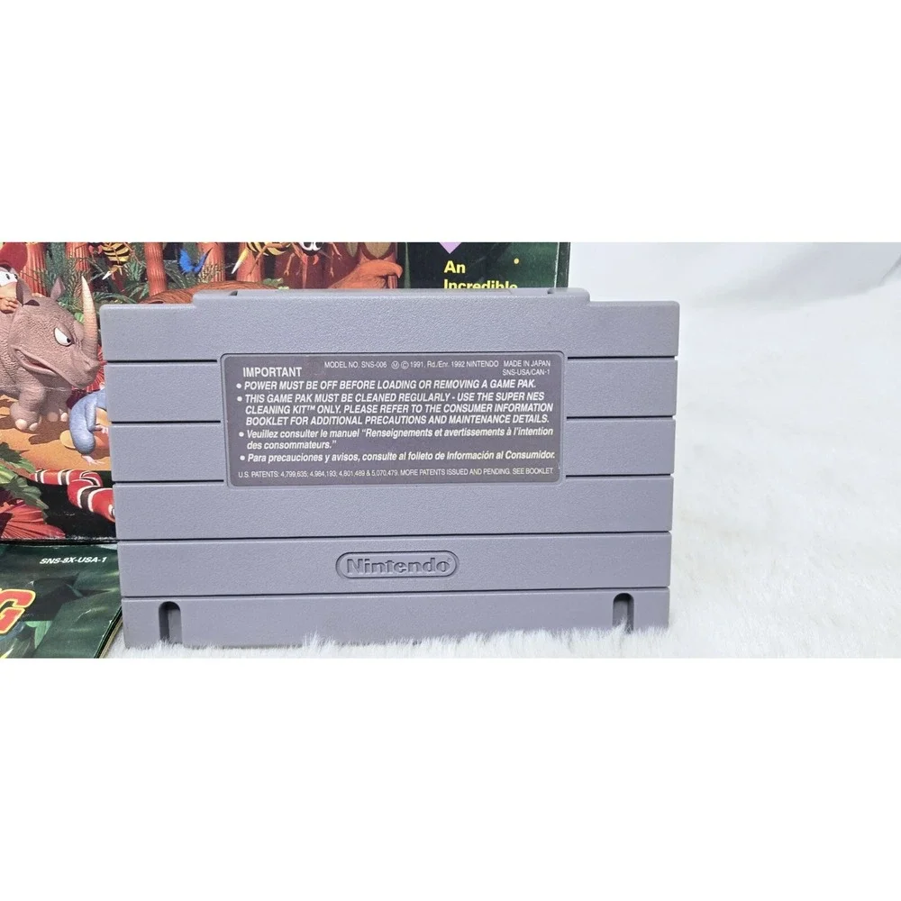 Donkey Kong Country‎ SNES Super Nintendo CIB Complete In Box